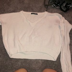 Cropped sweater